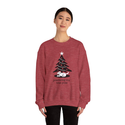 Tree Pose – Dog  – Sweatshirt