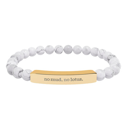No Mud No Lotus – Bracelet