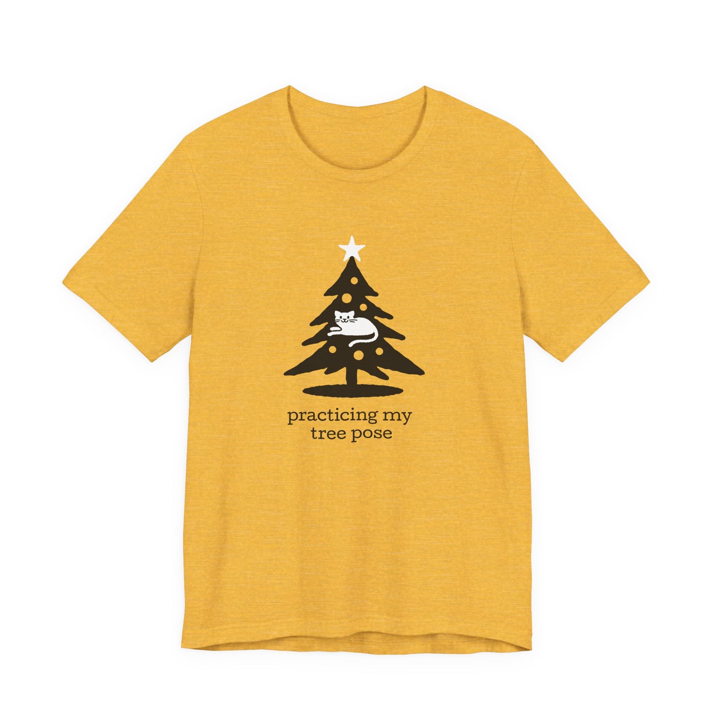 Tree Pose Cat - Tee