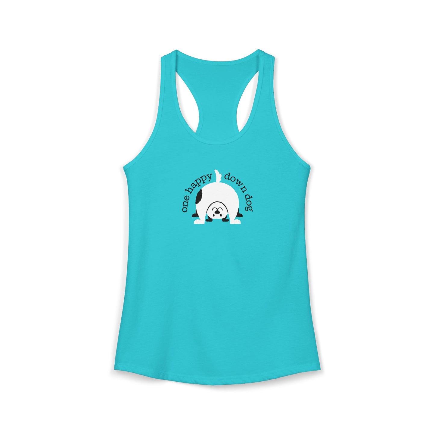 One Happy Down Dog – Racerback