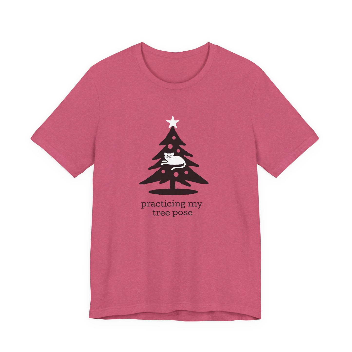 Tree Pose Cat - Tee