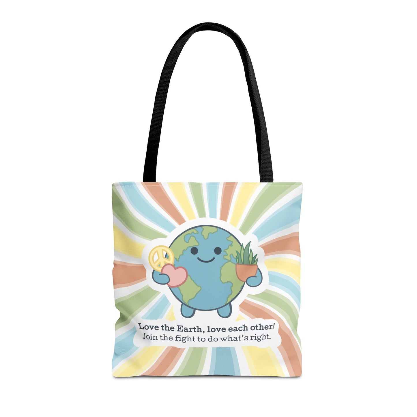 Love the Earth - polyester tote