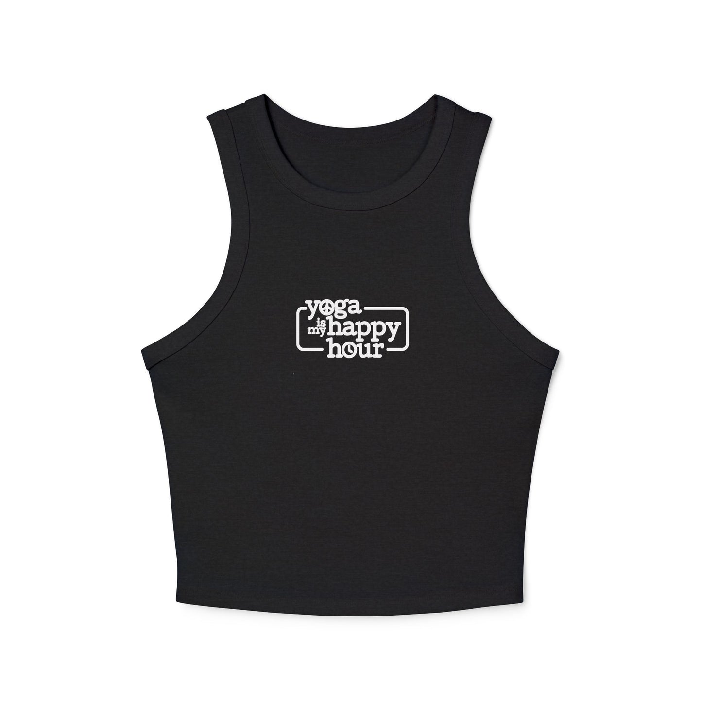 Yoga is My Happy Hour - crop tank