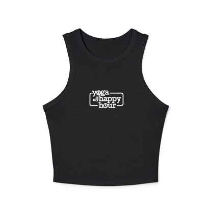 Yoga is My Happy Hour - crop tank