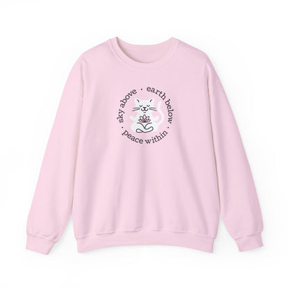 Peace Within Cat – Sweatshirt