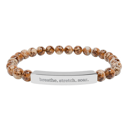 Breathe. Stretch. Soar. – Bracelet
