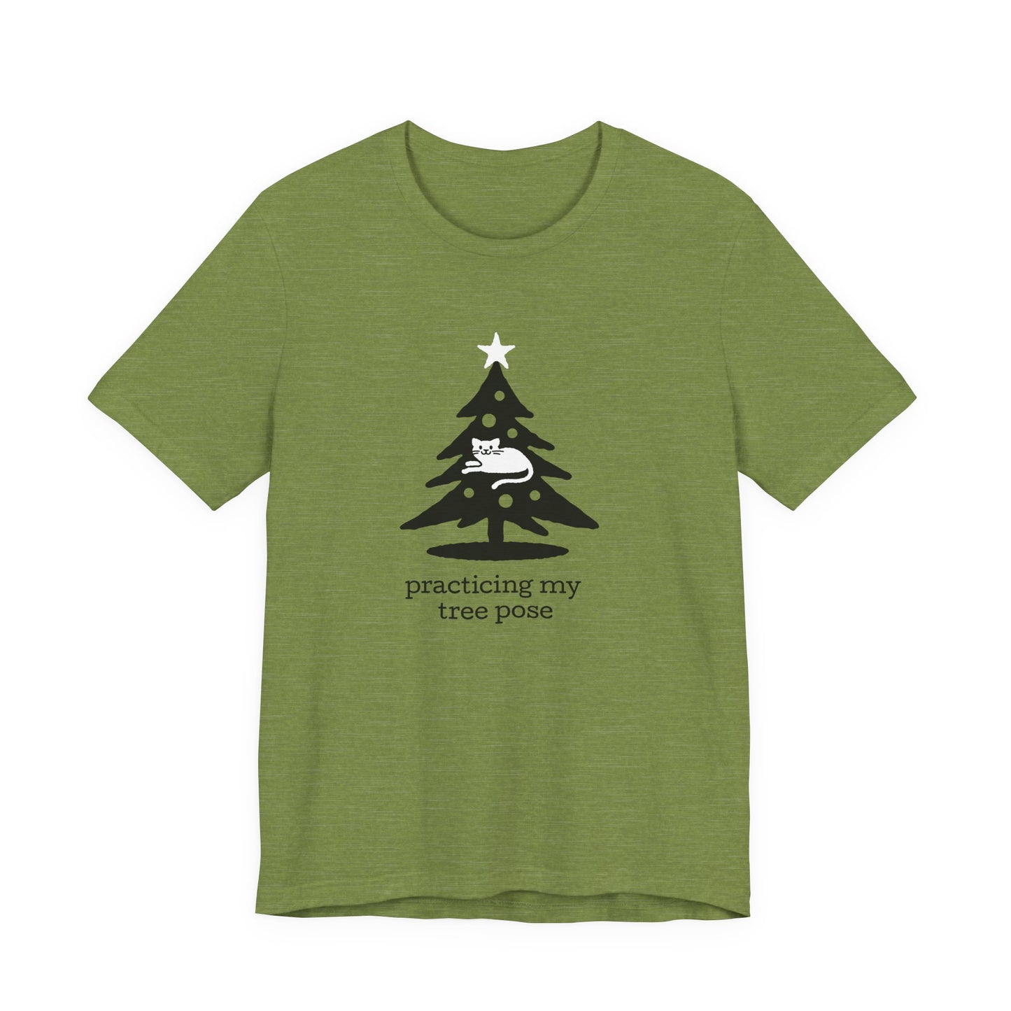 Tree Pose Cat - Tee