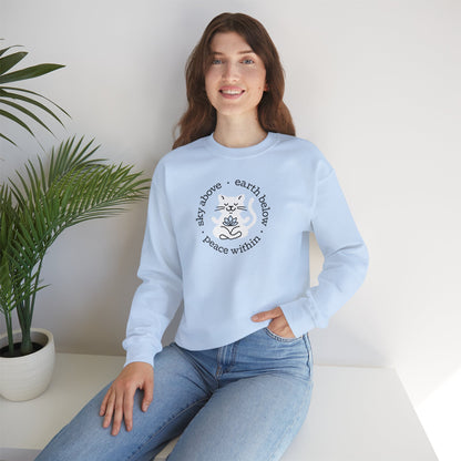 Peace Within Cat – Sweatshirt