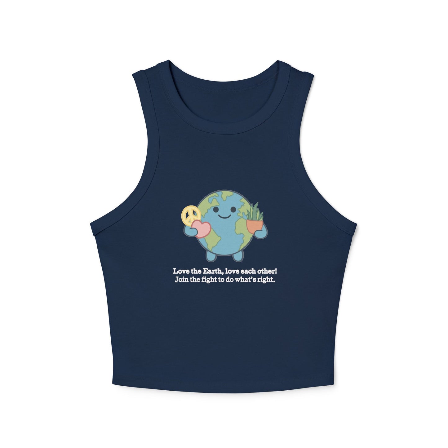 Love the Earth - crop tank