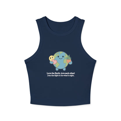 Love the Earth - crop tank