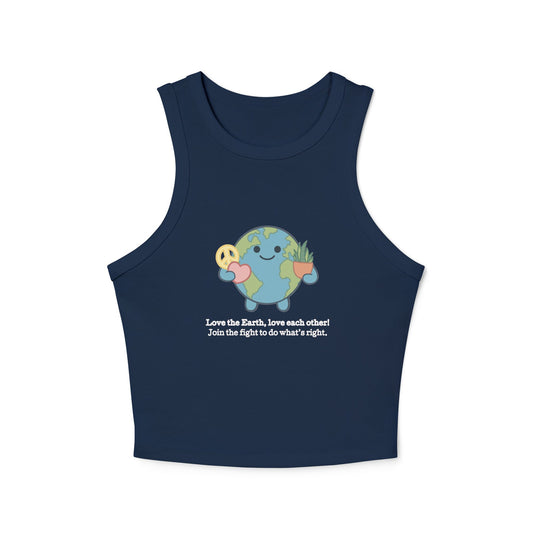 Love the Earth - crop tank