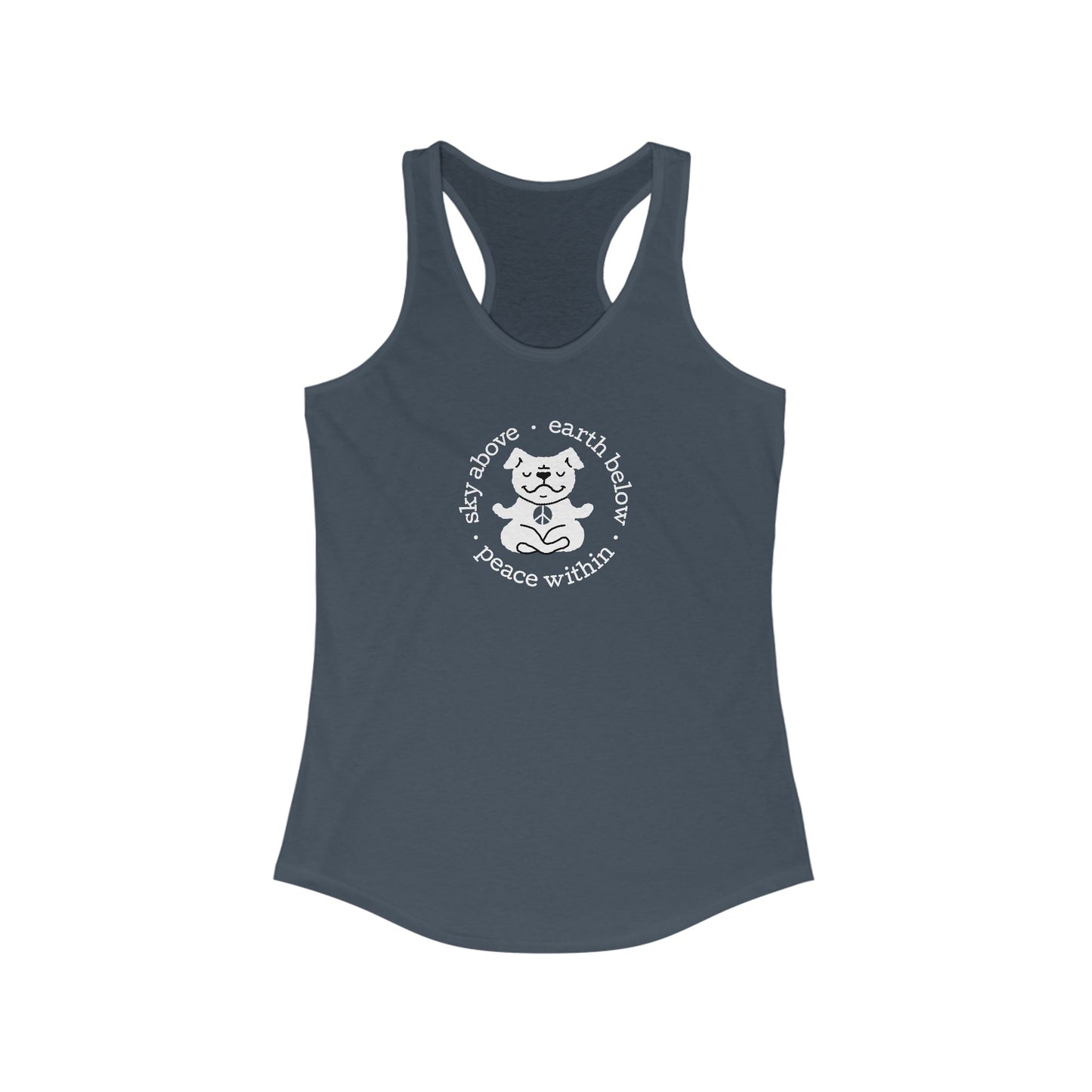 Peace Within Dog – Racerback