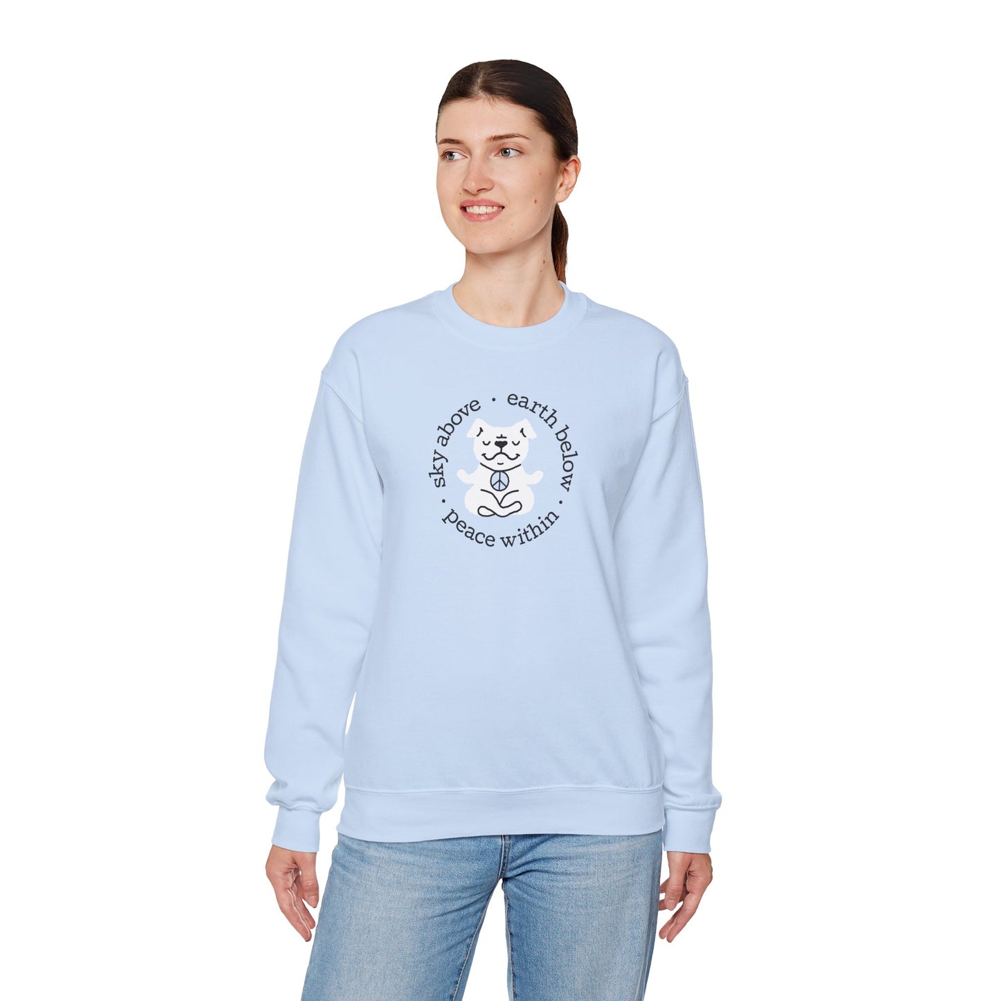 Peace Within Dog – Sweatshirt