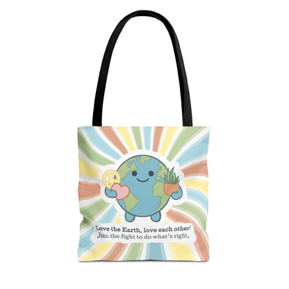 Love the Earth - polyester tote