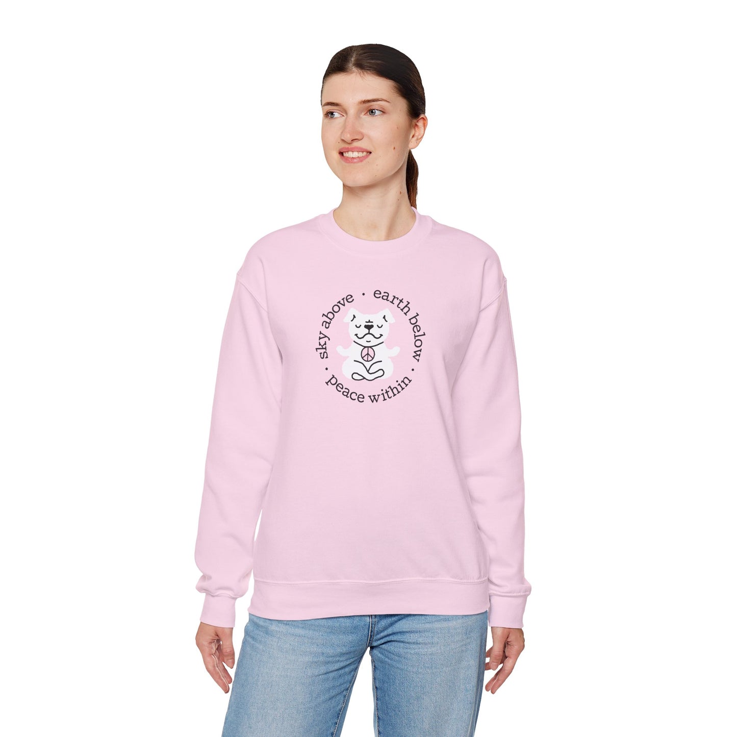 Peace Within Dog – Sweatshirt