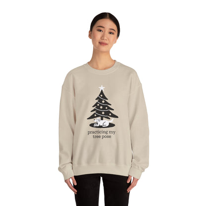 Tree Pose – Dog  – Sweatshirt