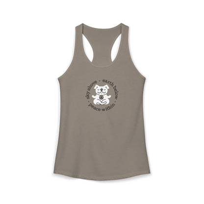 Peace Within Dog – Racerback
