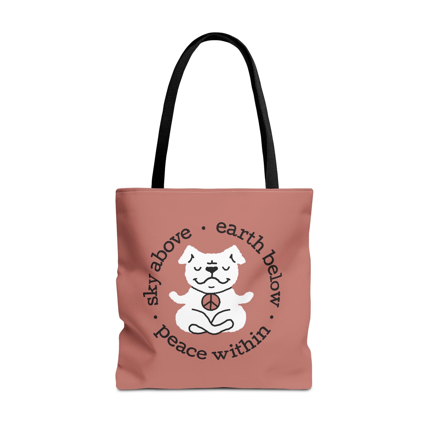 Peace Within Dog – Tote - Rosewood