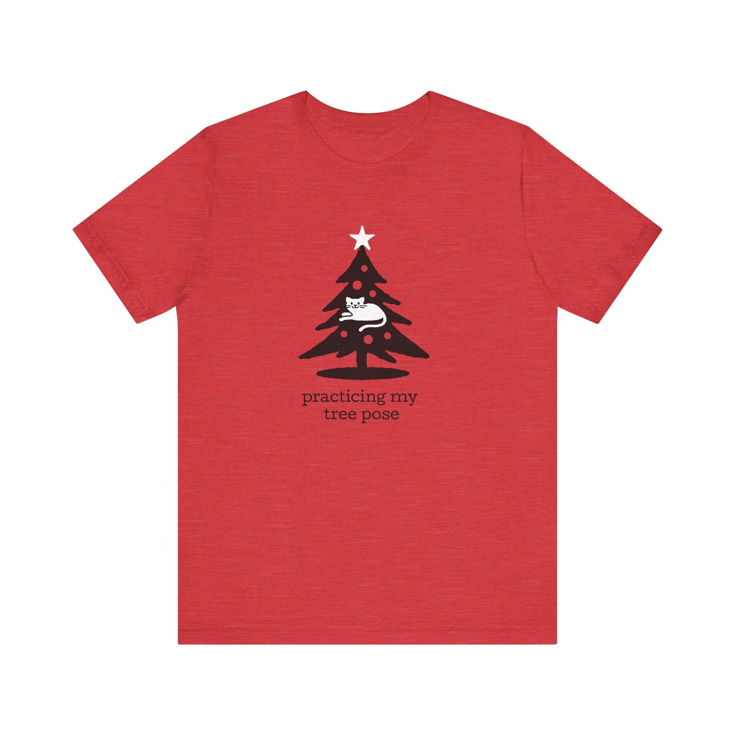 Tree Pose Cat - Tee