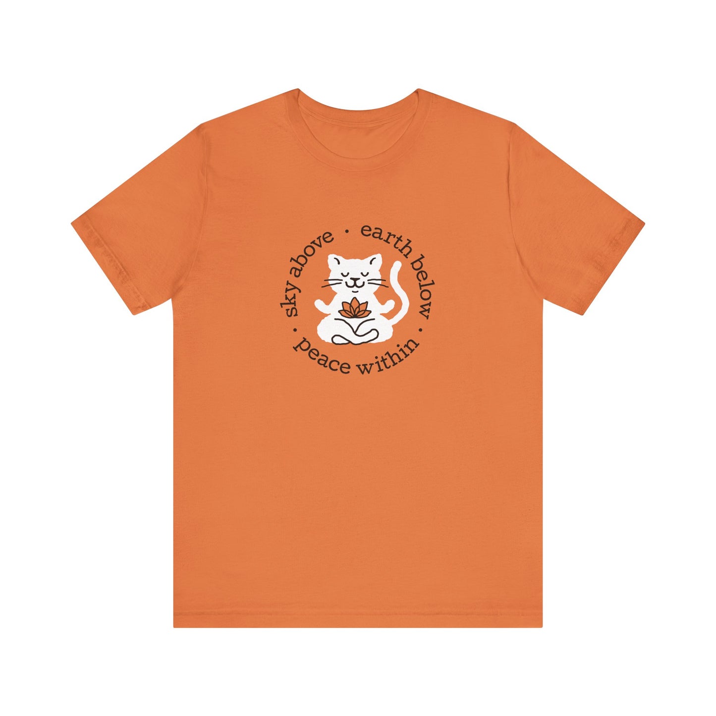 Peace Within Cat – Tee