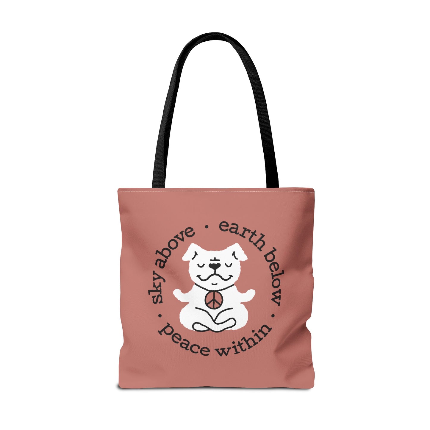 Peace Within Dog – Tote - Rosewood