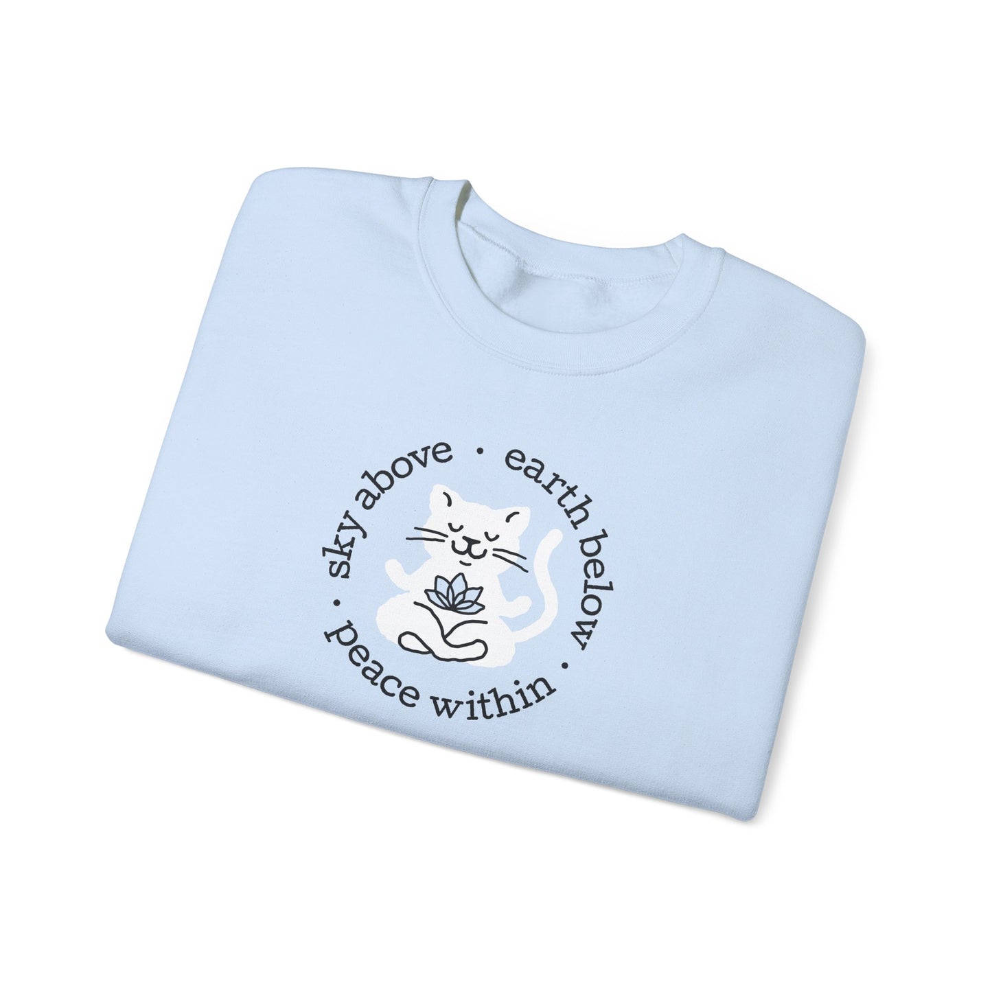 Peace Within Cat – Sweatshirt