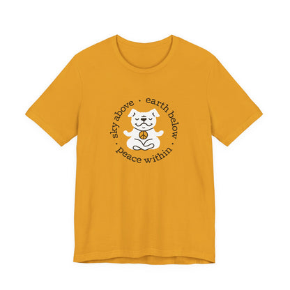 Peace Within Dog – Tee