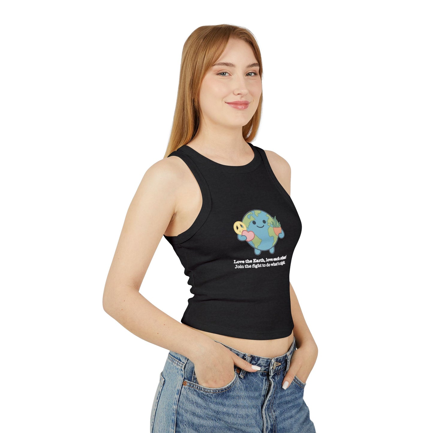 Love the Earth - crop tank