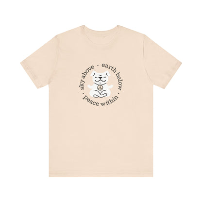 Peace Within Dog – Tee