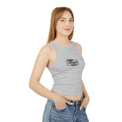 Yoga is My Happy Hour - crop tank