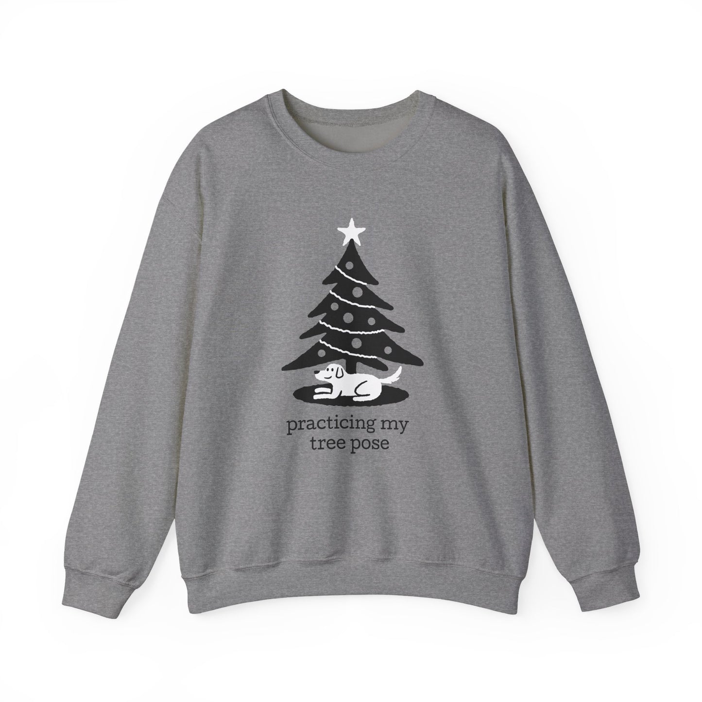 Tree Pose – Dog  – Sweatshirt
