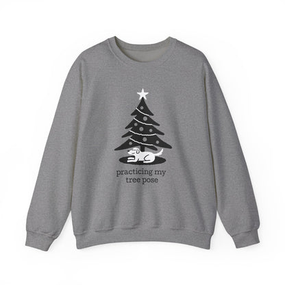 Tree Pose – Dog  – Sweatshirt