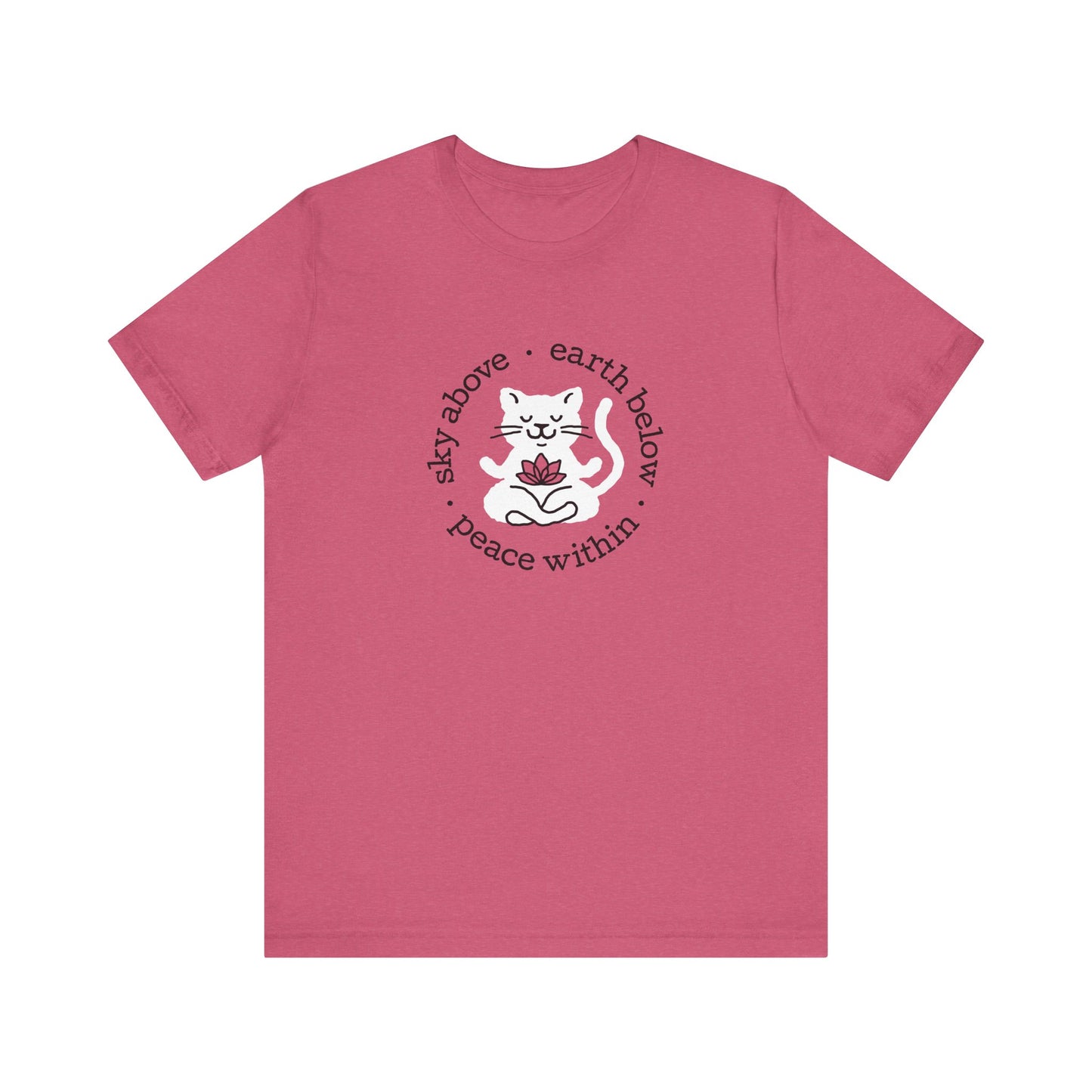 Peace Within Cat – Tee