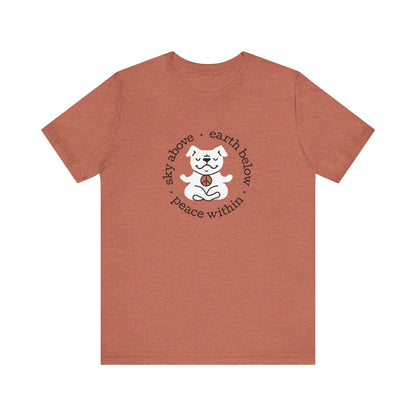 Peace Within Dog – Tee