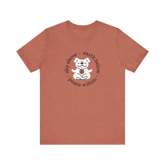 Peace Within Dog – Tee
