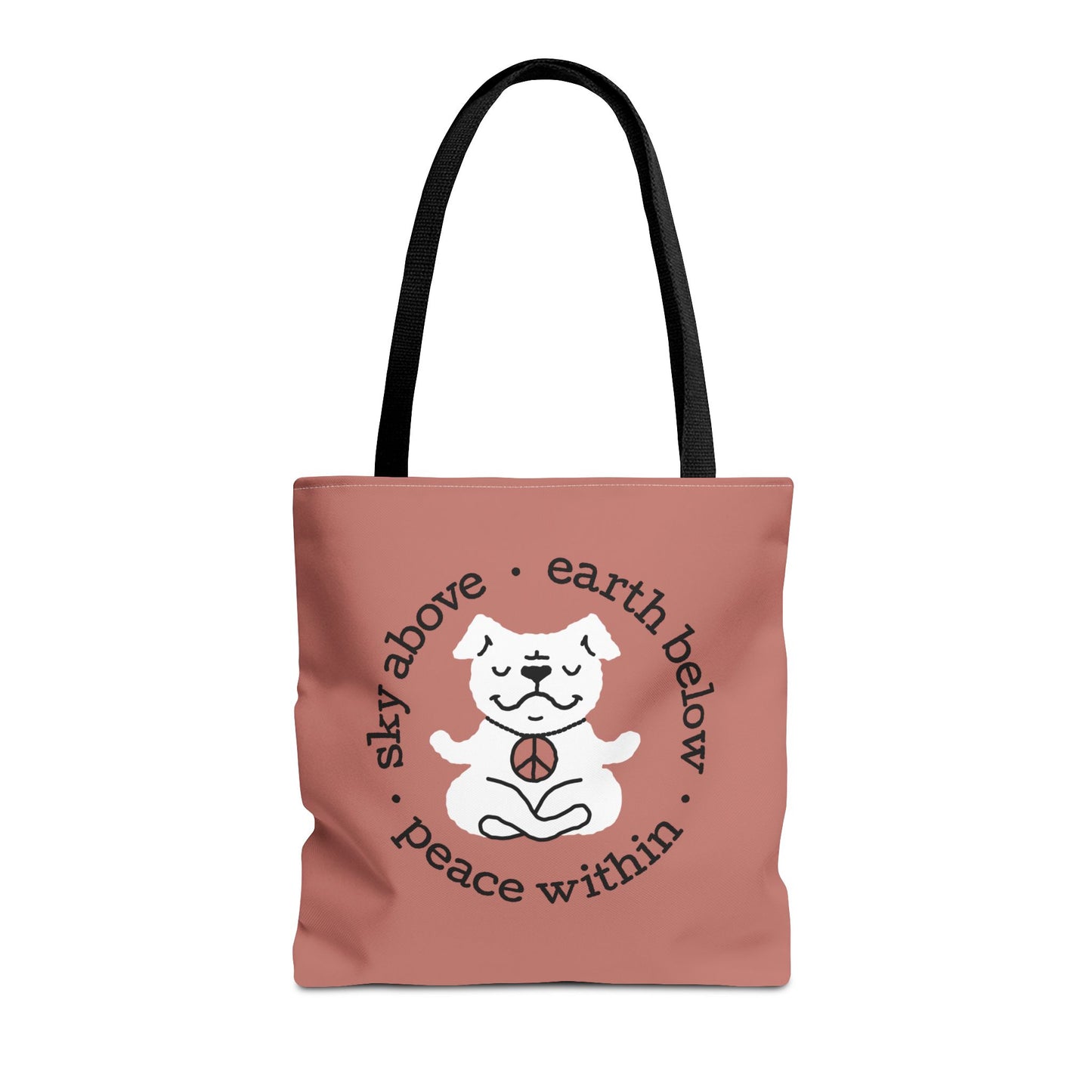 Peace Within Dog – Tote - Rosewood