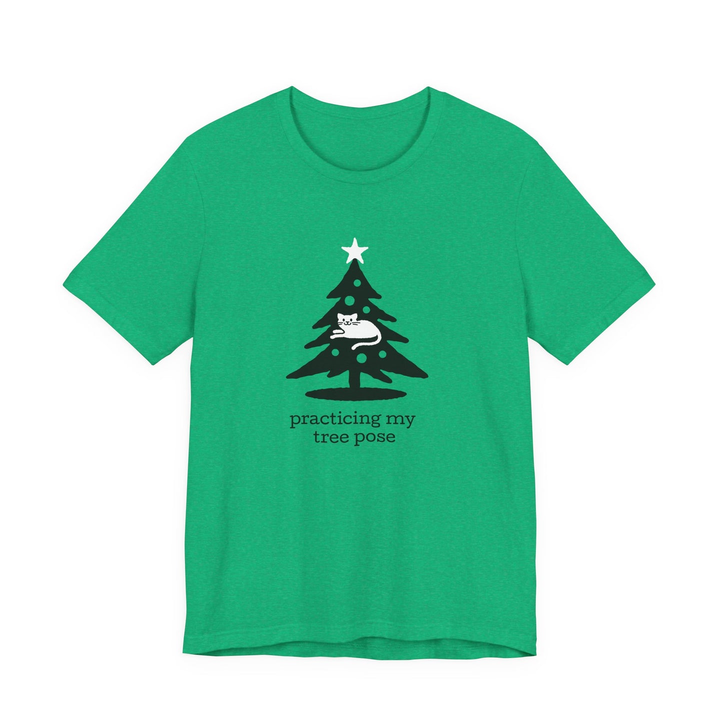 Tree Pose Cat - Tee