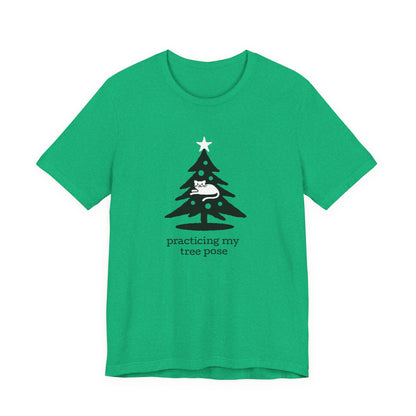Tree Pose Cat - Tee