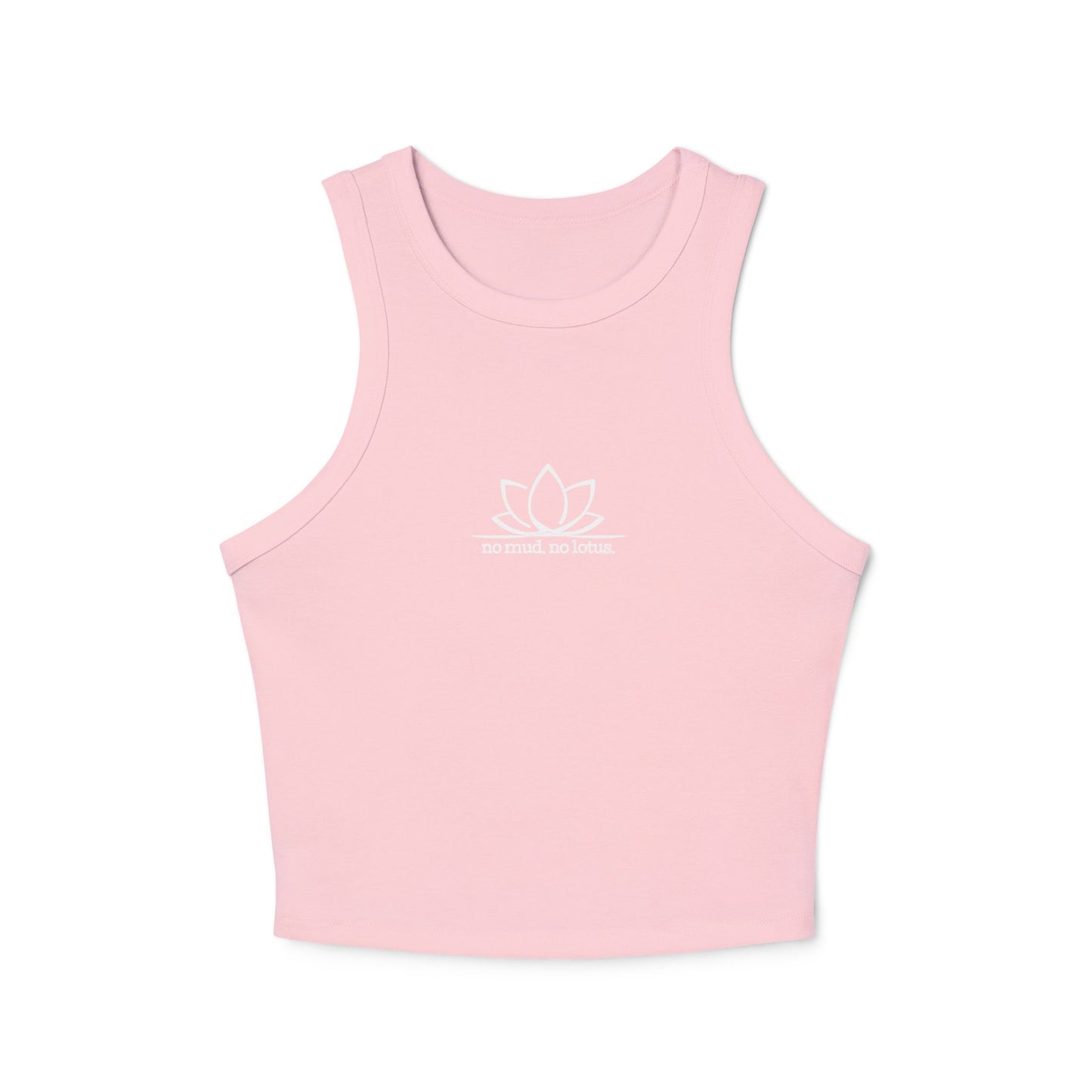 No Mud, No Lotus- crop tank