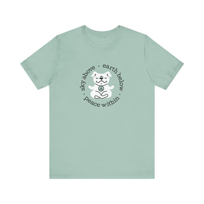 Peace Within Dog – Tee
