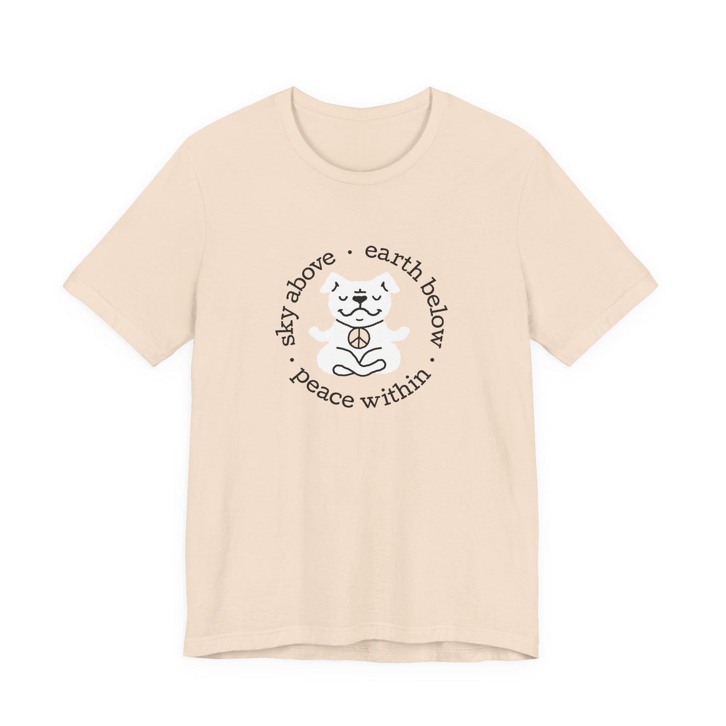 Peace Within Dog – Tee