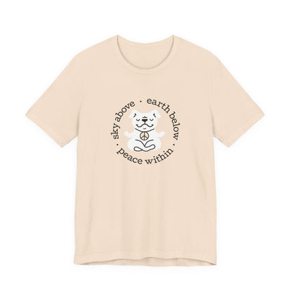 Peace Within Dog – Tee