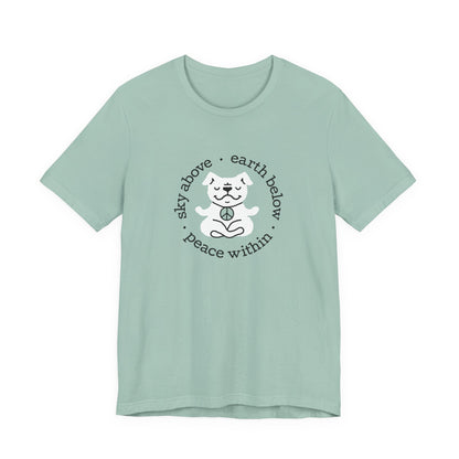 Peace Within Dog – Tee