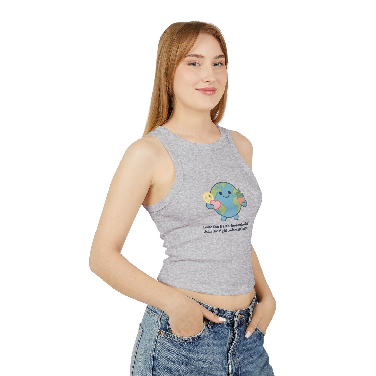 Love the Earth - crop tank