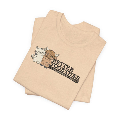 Better Together - Cat & Cow Tee