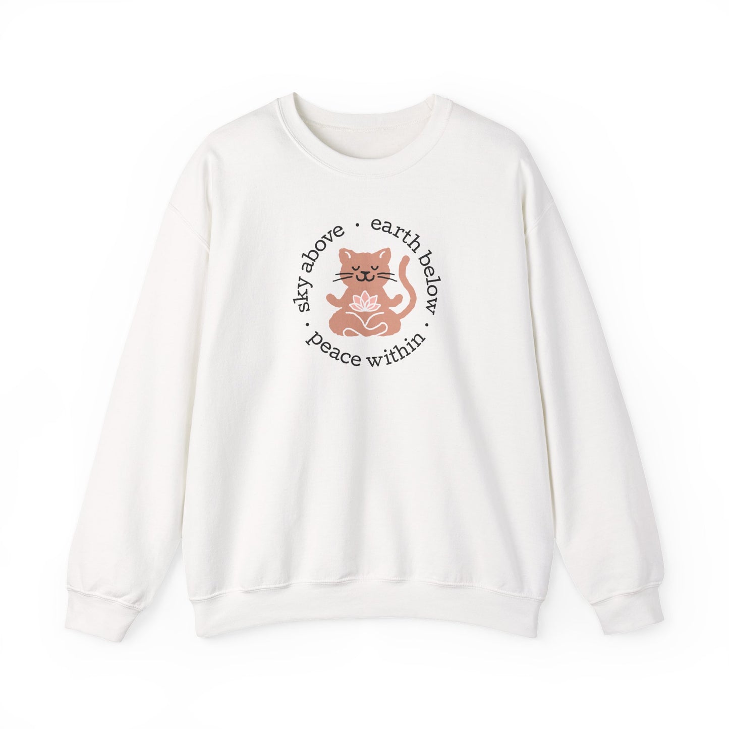 Peace Within Cat – Sweatshirt