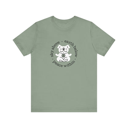 Peace Within Dog – Tee