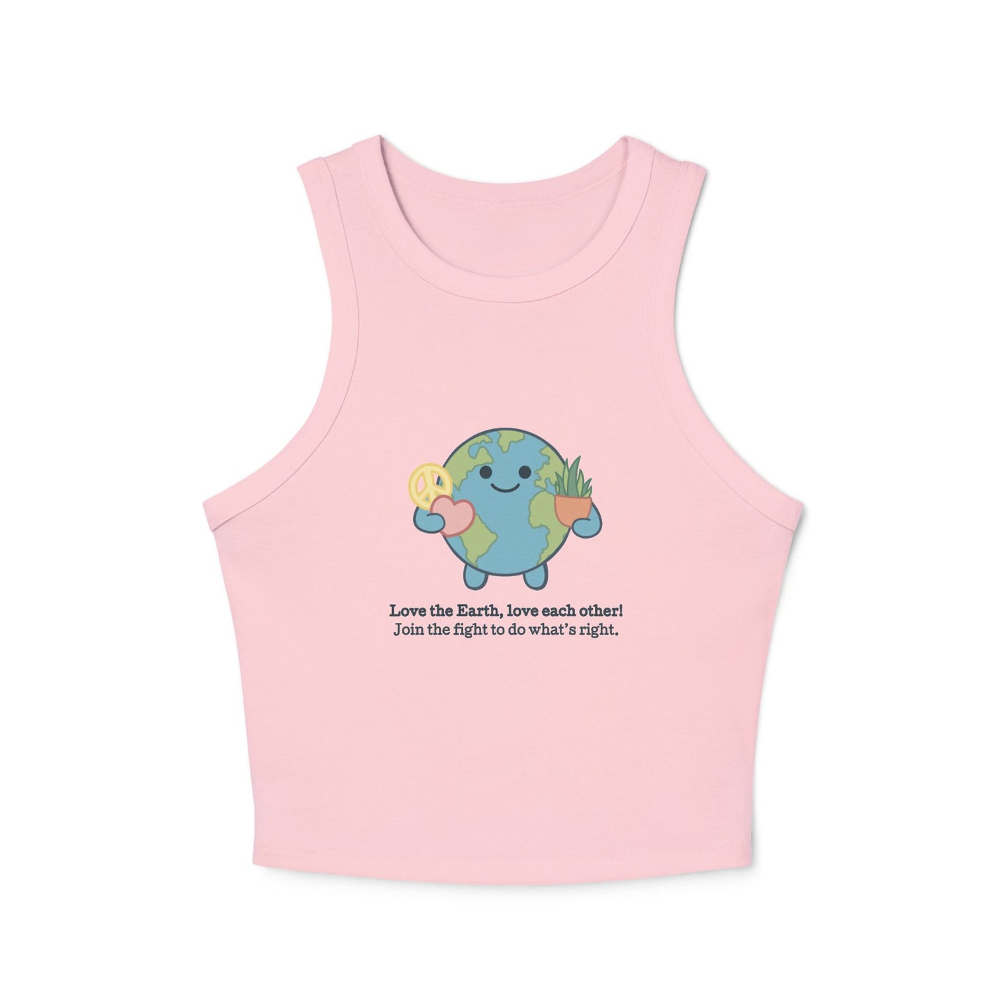 Love the Earth - crop tank