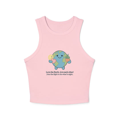 Love the Earth - crop tank