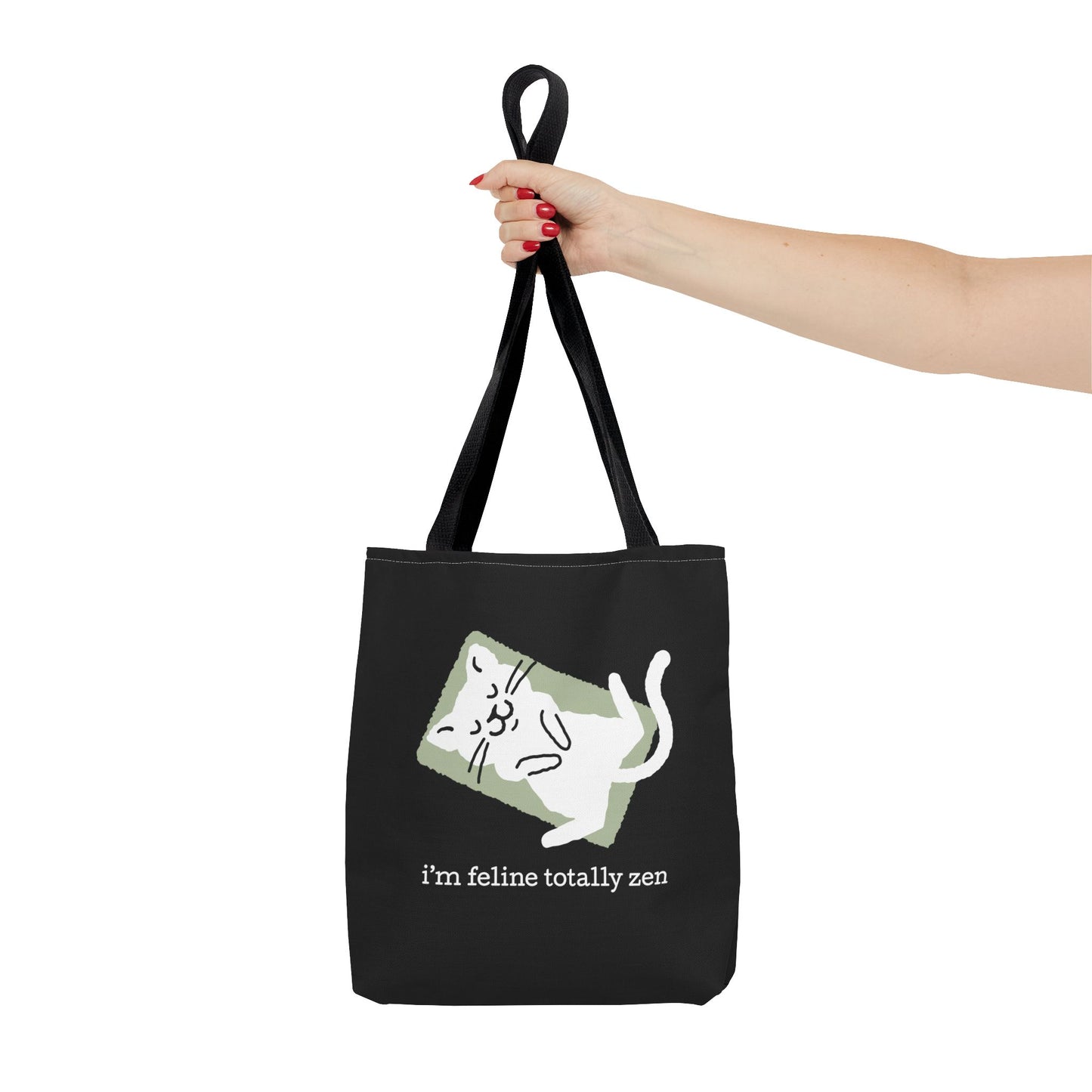 Feline Zen - Tote - Black